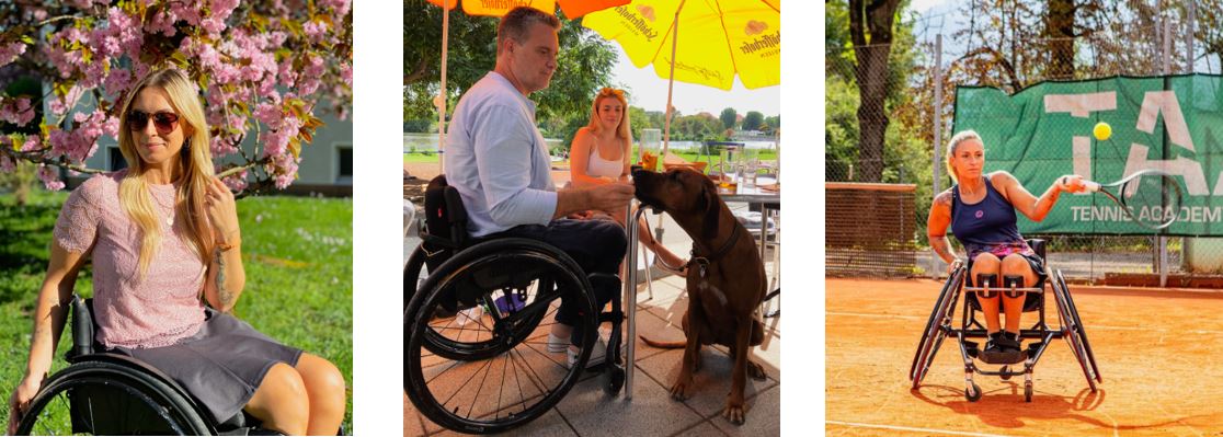 Tina Pesendorfer und Ralph Weisang zeigen bei kueschall.unlimited auf Instagram ihre Welt ohne Grenzen 