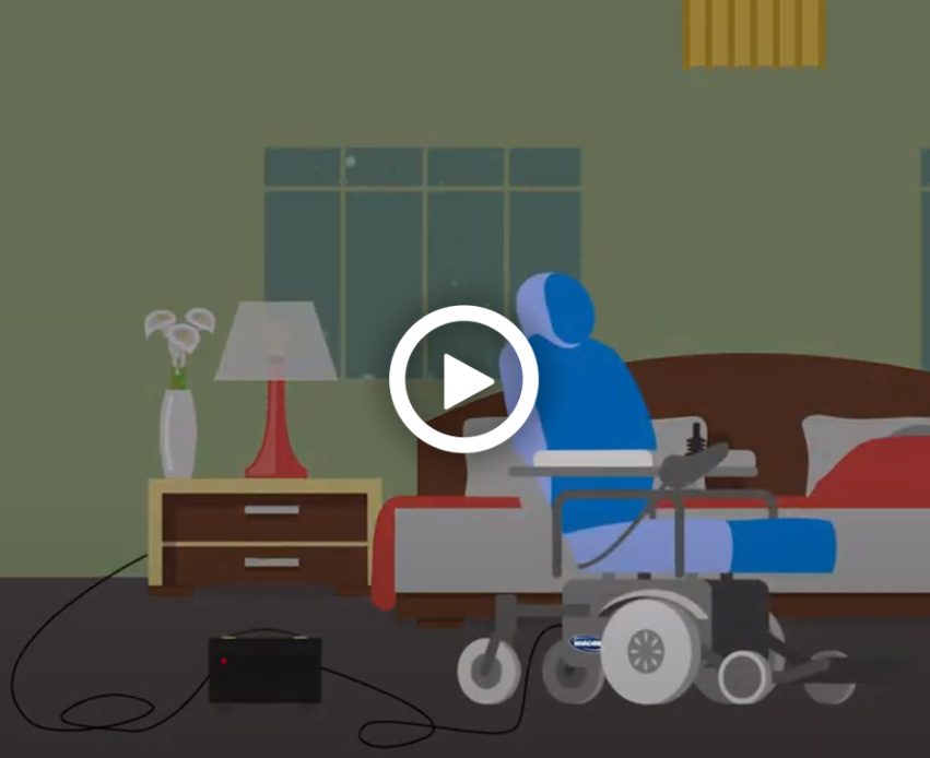 Batteriepflege E-Rollstuhl