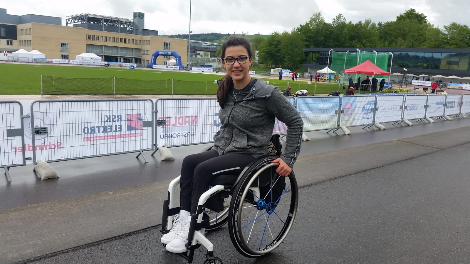 Merle Menje im Küschall THE KSL 