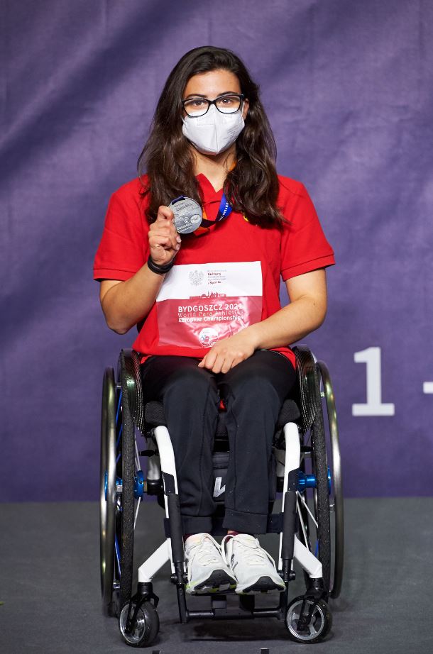 Merle Menje bei der Para Leichtathletik EM in Polen