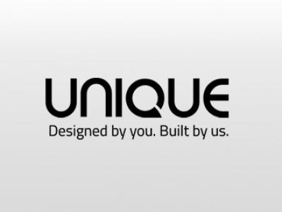 Unique logo grau