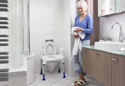 Toilettenstützgestelle