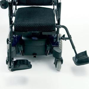 Elektrorollstuhl Invacare Pronto M61 Detailansicht Fußplatte