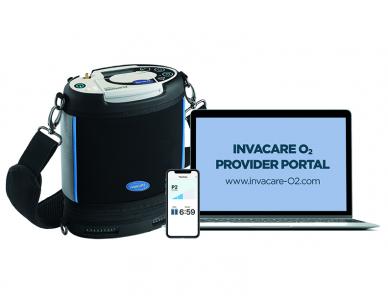 Sauerstoffkonzentrator Invacare Platinum Mobile (mit Piccolo O2-App)