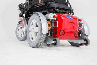 Elektrorollstuhl Invacare Storm4 X-plore ULM Detailansicht Heck