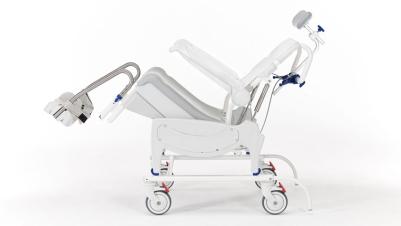 Toilettenrollstuhl Aquatec Ocean VIP Ergo mit Sitzwinkelverstellung