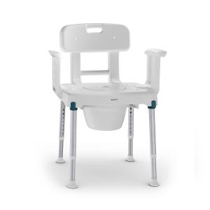 Duschstuhl mit Toilettenfunktion Aquatec Pure Azure